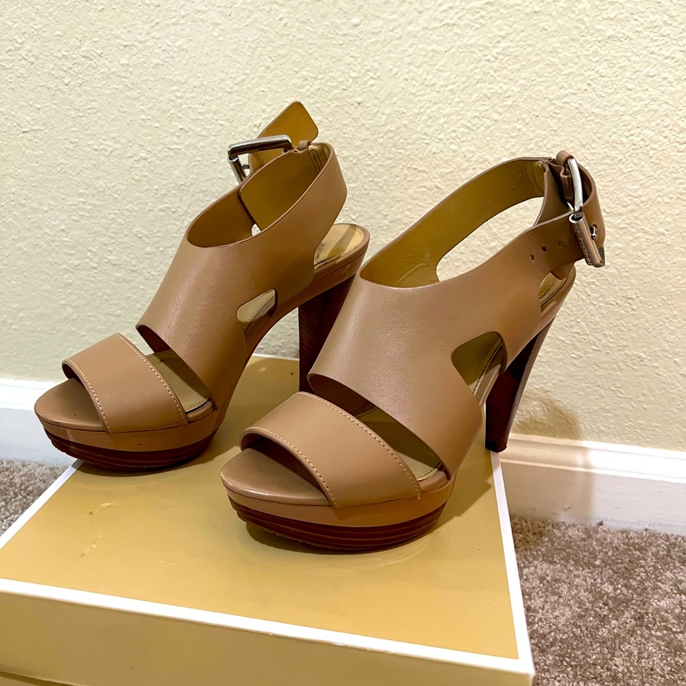 Michael Kors Tan Sandals